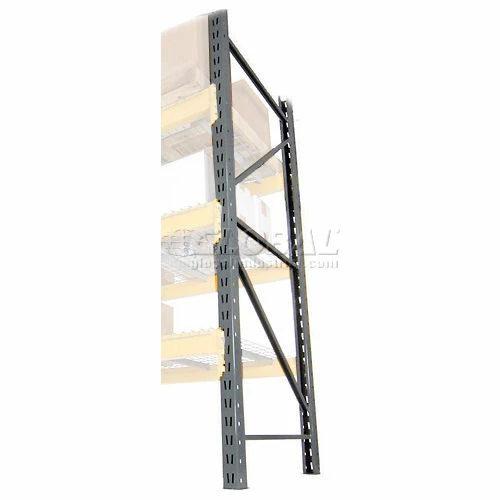 Penco Double Slotted Pallet Rack Upright - 36"D x 72"H