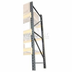Penco Double Slotted Pallet Rack Upright - 42"D x 120"H