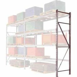 Pallet Rack Upright Frame - 4" Channel 36"D x 96"H