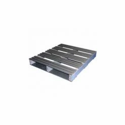 Jifram Extrusions Rackable Extruded Open Deck Pallet, Plastic, 2-Way Entry, 36" x 32", 3000 Lb Static Capacity