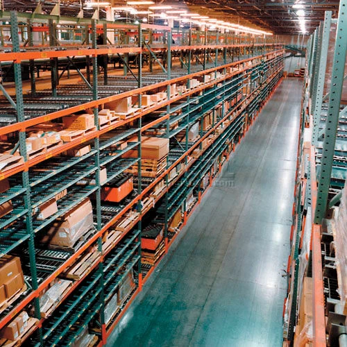 Interlake Mecalux Pallet Rack (Unslotted) Beam Pair 96"L - 5930 Lbs Cap/Pr (2 pcs) - Image 7