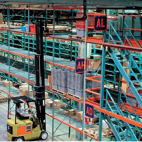 Interlake Mecalux Pallet Rack (Unslotted) Beam Pair 120"L - 4585 Lbs Cap/Pr (2 pcs) - Image 9