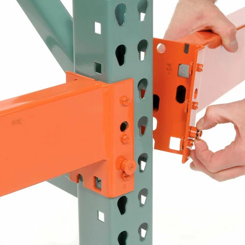 Interlake Mecalux Pallet Rack Teardrop Add-On, 96"W x 36"D x 96"H - Image 6