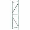 Interlake Mecalux Pallet Rack Tear Drop, Welded, Upright Frame 42"D x 96"H, Green