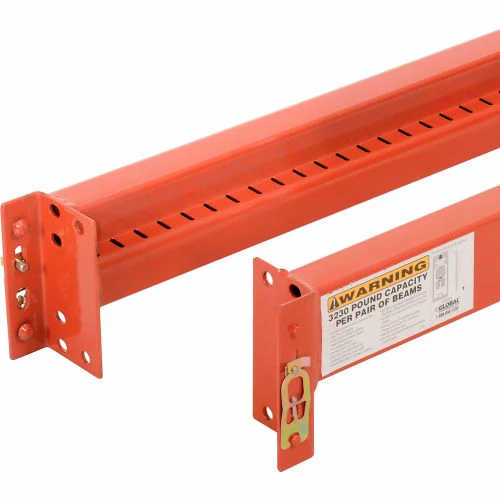 Global Industrial Teardrop Pallet Rack Add-On 48"W X 36"D X 96"H - Image 6