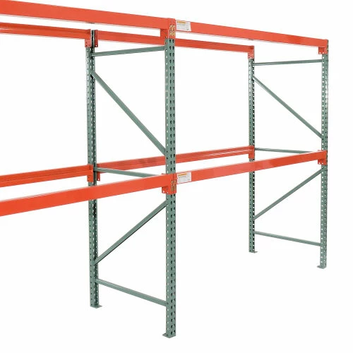 Global Industrial Teardrop Pallet Rack Add-On 48"W X 36"D X 96"H - Image 9