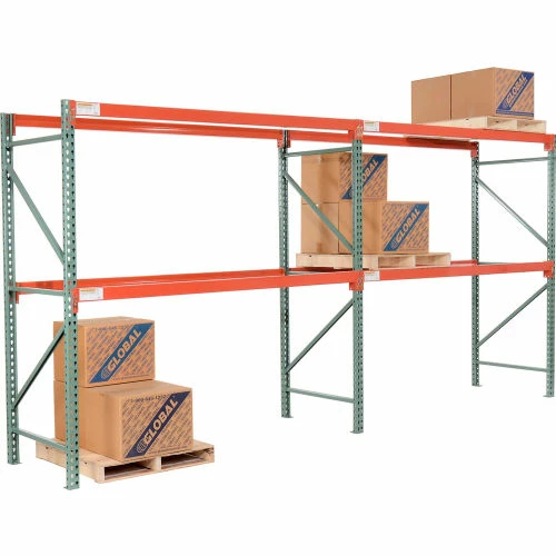 Global Industrial Teardrop Pallet Rack Add-On 48"W X 36"D X 96"H - Image 3