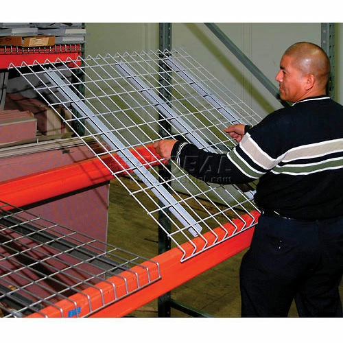 Global Industrial Wire Mesh Decking, 52"W x 42"D x 1-1/2"H, 3650 Lb. Capacity - Image 4