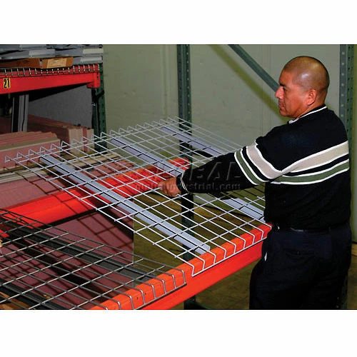 Global Industrial Wire Mesh Decking, 52"W x 42"D x 1-1/2"H, 3650 Lb. Capacity - Image 5