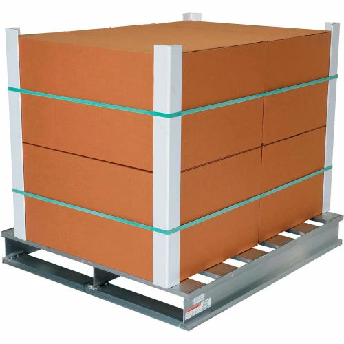 Vestil Open Deck Pallet, Aluminum, 2-Way Entry, 48" x 42", 6000 Lb Static Capacity - Image 4