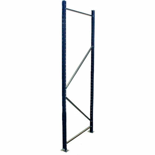 Interlake Mecalux Bulk Storage Rack Upright, 144"Hx42"D, 8489 Lbs. Cap.