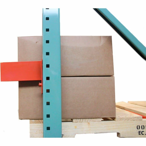 Interlake Mecalux - Pallet Rack Tear Drop Backstop - 108" L - 3" Offset - Image 2