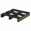 Jifram Extrusions JiFram Rackable & Stackable Open Deck Pallet, Plastic, 2-Way, 24"x24", 1500 Lb Static Cap, Black