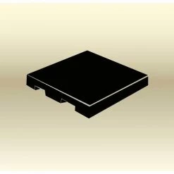 MasonWays™ Stackable Closed Deck Pallet, 2-Way, 50" x 50", 2000 Lb Static Capacity, Black