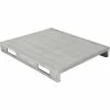 Vestil Solid Closed Deck Pallet, Steel, 4-Way Entry, 39-1/2" x 47", 4000 Lb Static Capacity