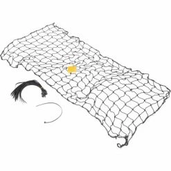 Vestil Manufacturing Vestil Nylon Pallet Rack Netting, 1 Net, 123" x 3/16" x 48", 2500 Lb Capacity, Black