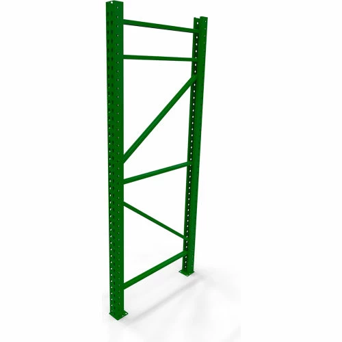 Wireway Husky Husky Rack & Wire Pallet Rack Teardrop Upright Frame - 42"D x 240"H